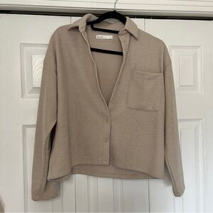 Oak + Fort Ribbed Button Up